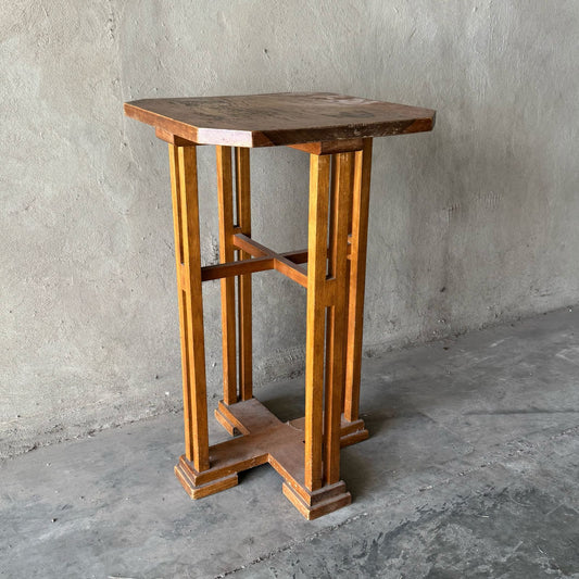 WOODEN SIDE TABLE