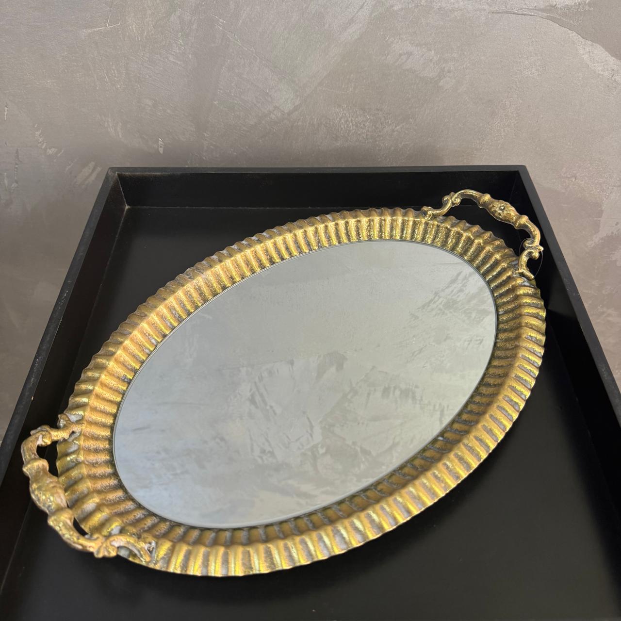 ANTIQUE GOLD TRAY