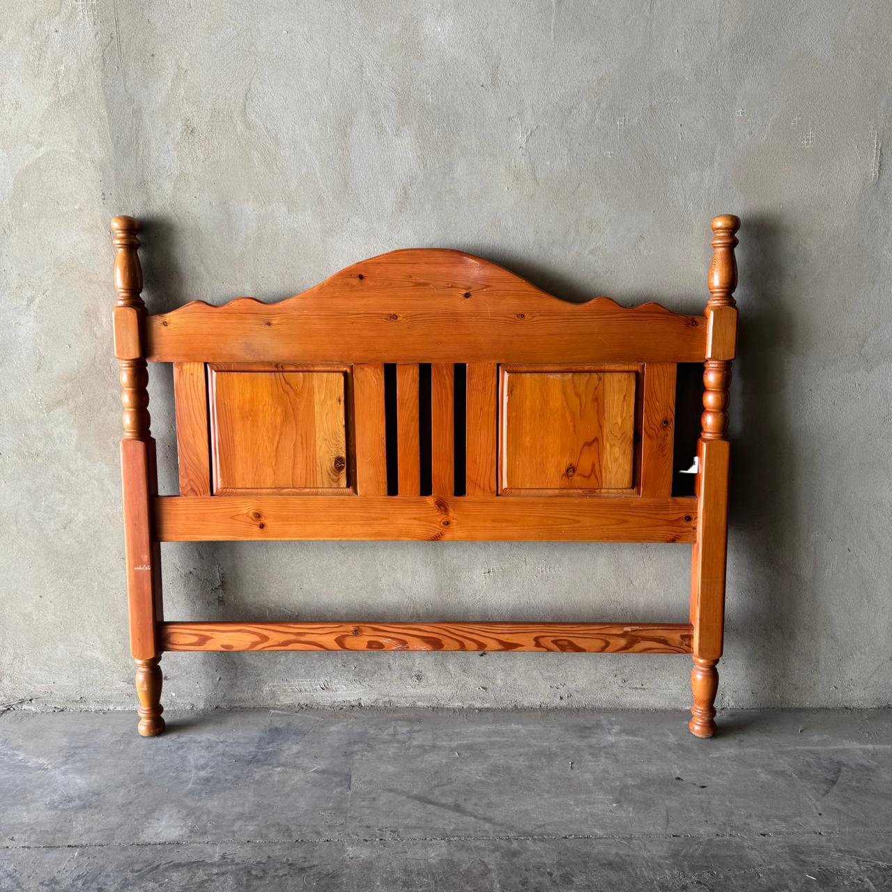 OREGON PINE DOUBLE HEADBOARD