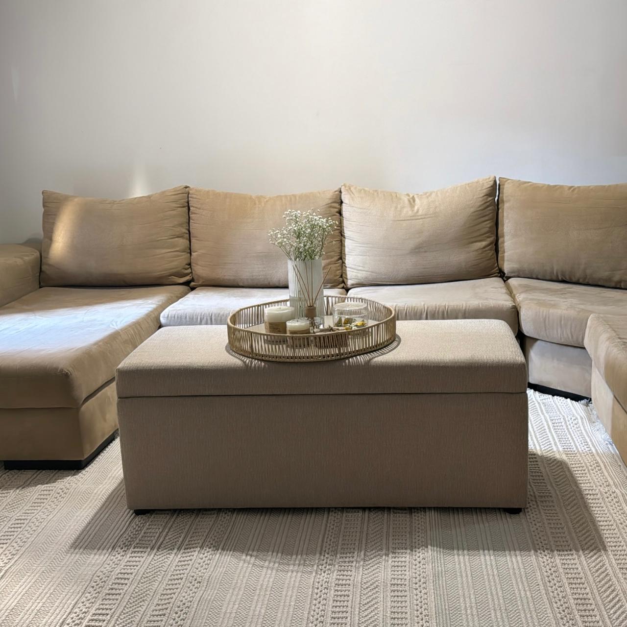 SEVENS 10 SEATER COUCH WITH DAY BED