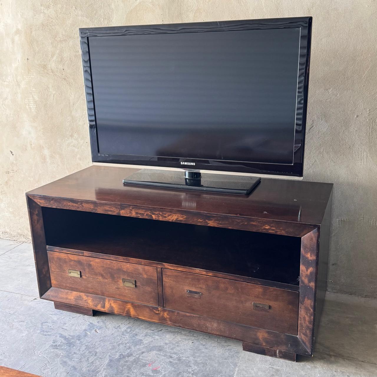WOODEN CORICRAFT TV UNIT