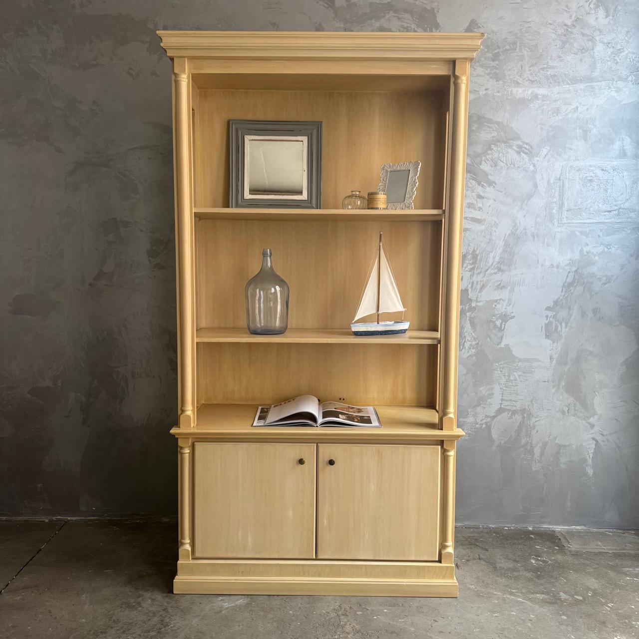 BEECHWOOD DISPLAY CABINET