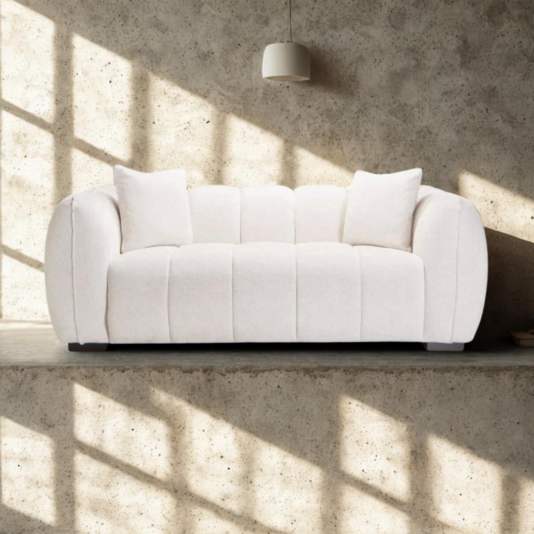 WHITE BUBBLE COUCH