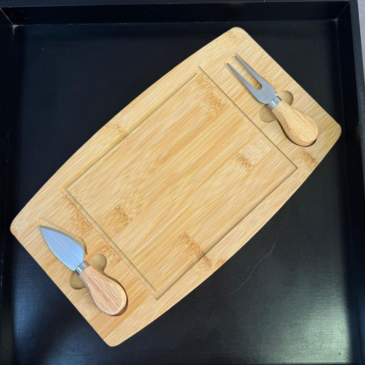 CHEESEBOARD WITH UTENSILS