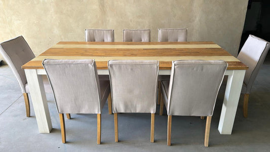 CORICRAFT DINING ROOM SET 8 SEATER