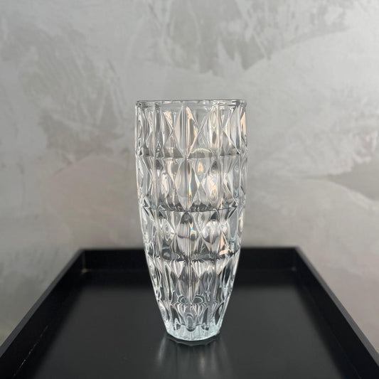 TALL CRYSTAL VASE
