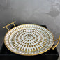 GOLD & WHITE TRAY