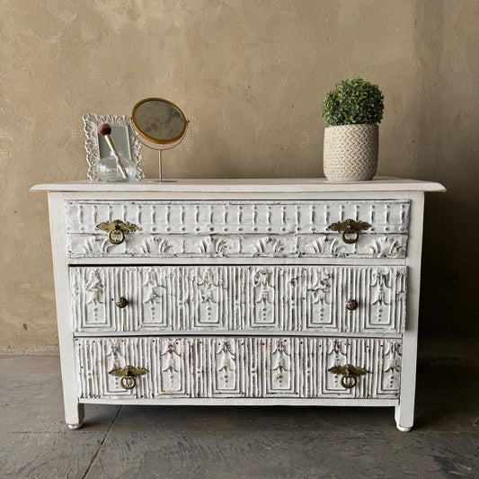 ANTIQUE UPCYCLED CHEST OF DRAWS