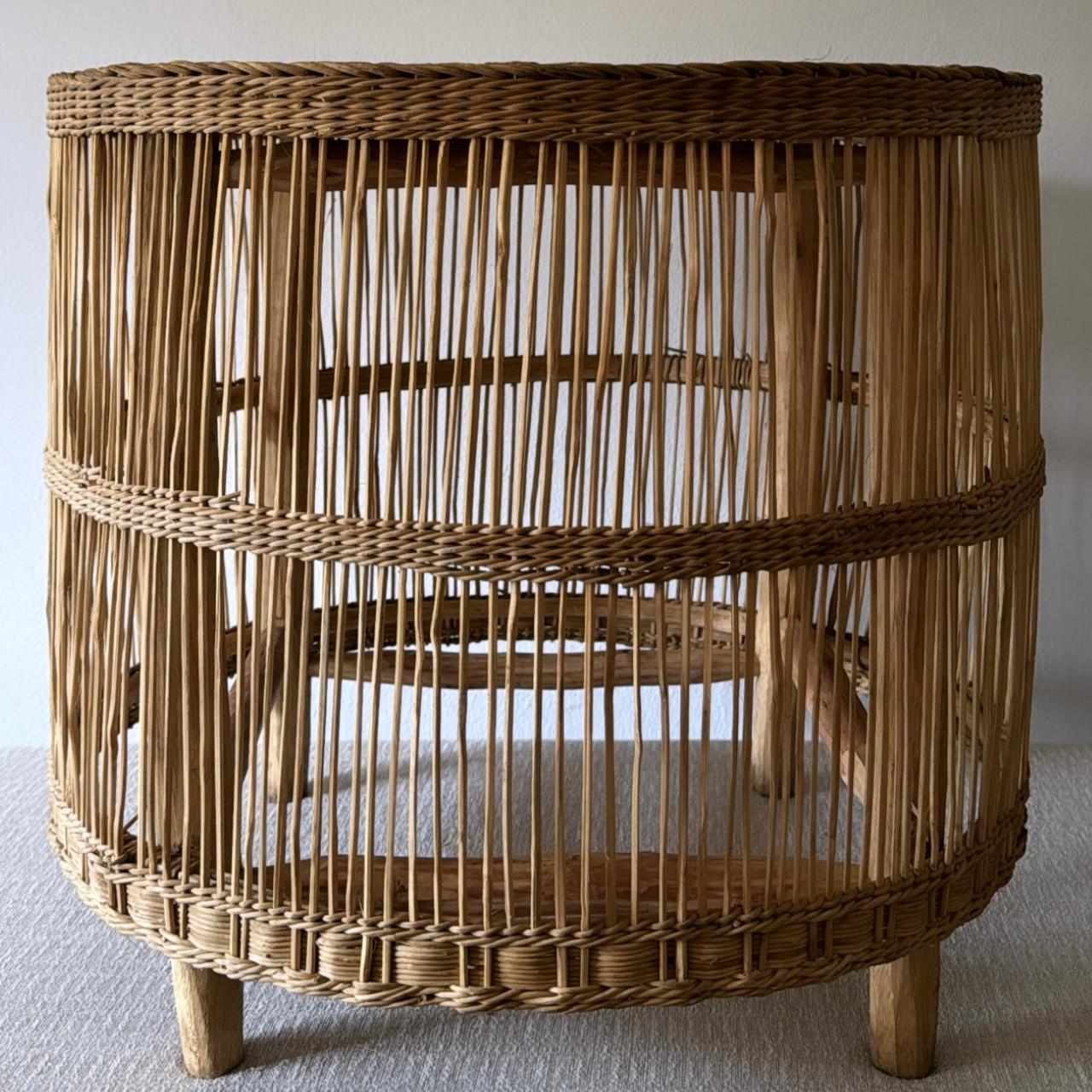 MALAWI CANE COFFEE TABLE