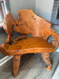 WOODEN ART CHAIR