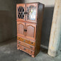 WOODEN DISPLAY CABINET CUPBOARD