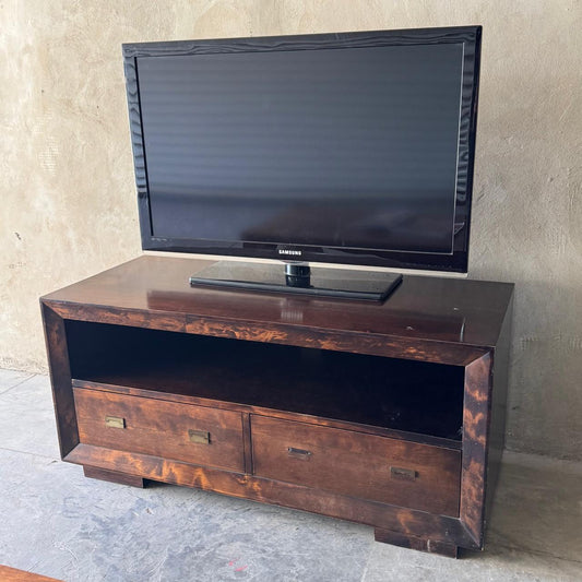 WOODEN CORICRAFT TV UNIT