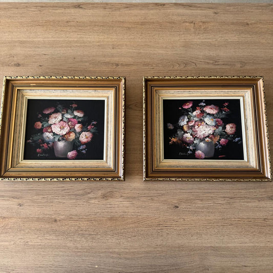 OIL PAINTINGS GOLD FRAME