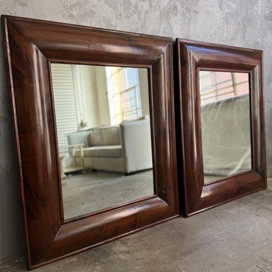 CORICRAFT DARK WOOD MIRRORS