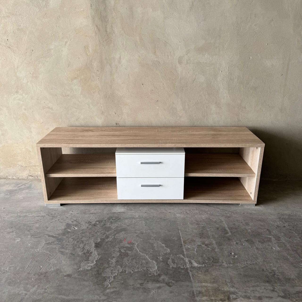 NATURAL WOODEN TV UNIT