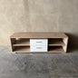 NATURAL WOODEN TV UNIT