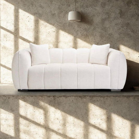 WHITE BUBBLE COUCH